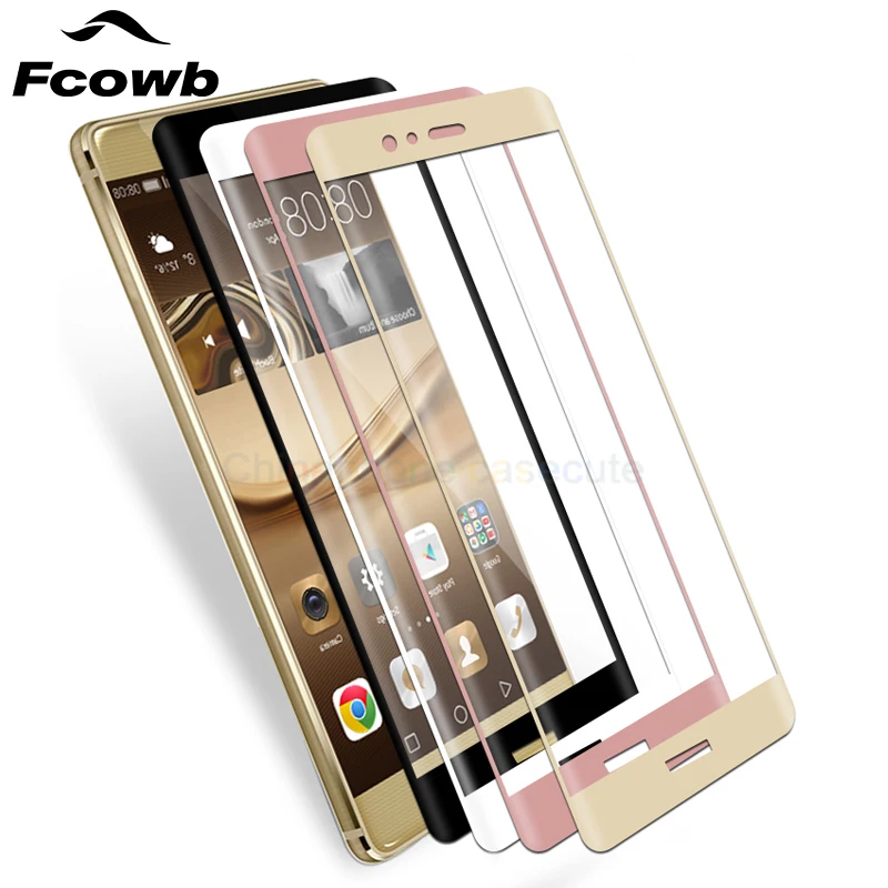 FCOWB для Huawei P9 Plus закаленное стекло P10 твердость 9H полное покрытие Защитное экрана |