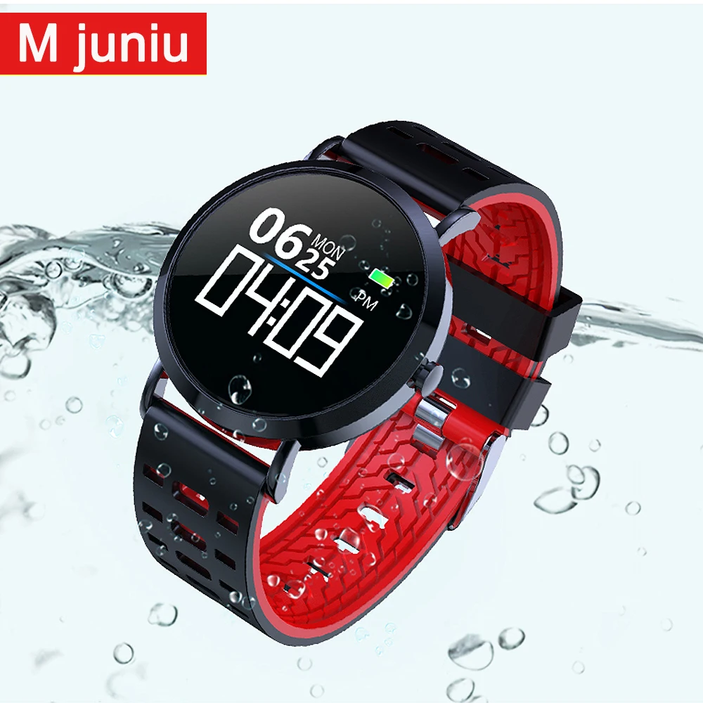 Mjuniu cv08c Модные Смарт часы Классический Bluetooth браслет, кровяное давление/измерительный трекер сердечного ритма cv08c PK Q8