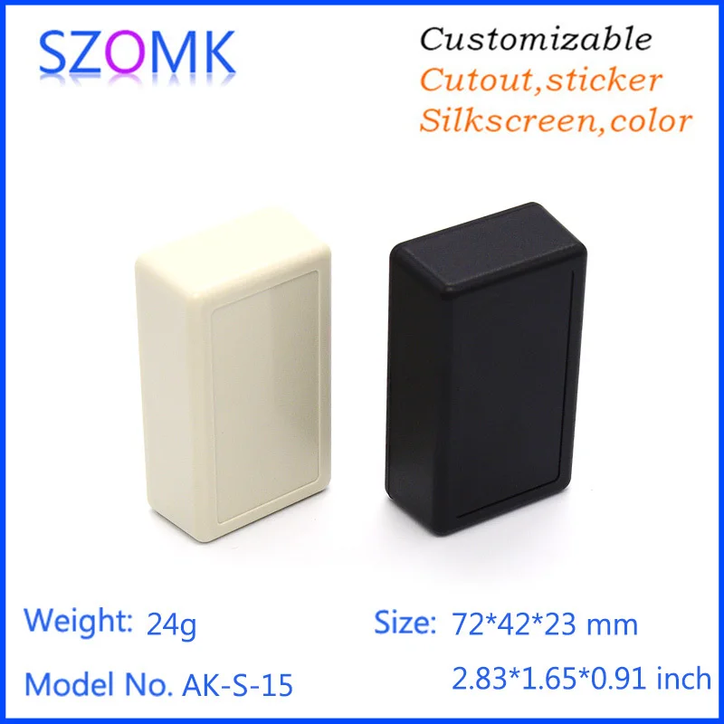plastic enclosure for electronics control box szomk diy enclosure junction box plastic housing small abs instrument enclosure distribution box black plastic box enclosure electronics case   (9).jpg