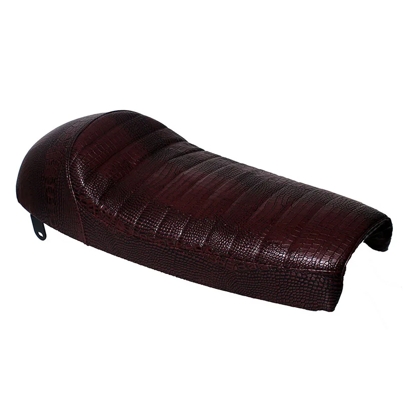 

universal black hump stripe for cafe racr seat retro locomotive cushion sima motocycle saddle