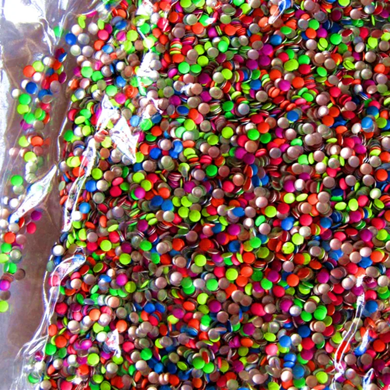 

NEW DIY Round 100PC / PAG NAIL RIVETS JEWELRY METAL RIVETS MIXED COLOR 2MM 3MM