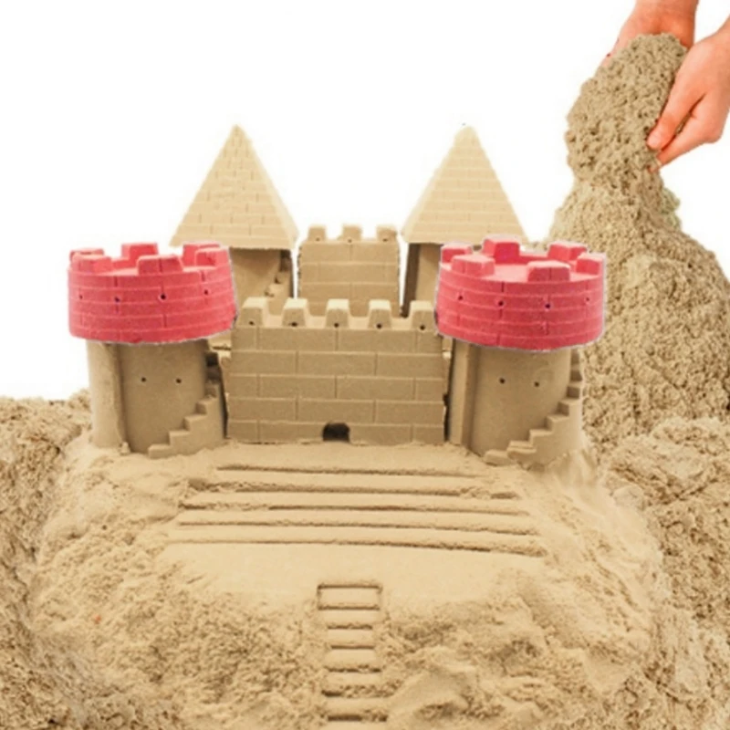 100 г/пакет, динамичный песок, кинетическая Волшебная глина, потрясающая игрушка для игр в помещении, забавная Подарочная игрушка