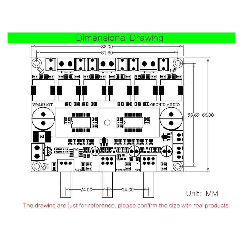 CIRMECH TPA3116 HIFI Высокая мощность класса d Цифровой 2,1 Плата усилителя стерео вход стерео и Супер Бас выход 50 Вт* 2+ 100 Вт* 1