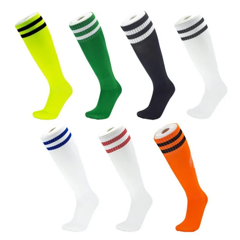 

Kids High quality football anti-slip soccer socks Adult men sports socks long towel Basketball thicken football socks LT-02