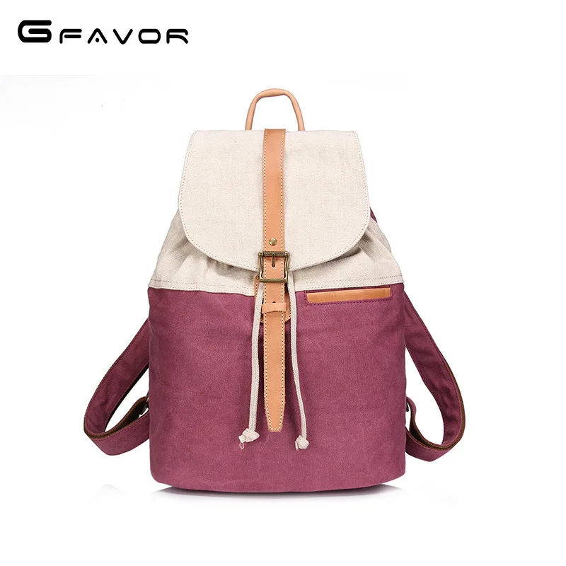 

Canvas backpacks 2018 student fashion large female travel backpack for school supplies girls casual fabric shoulder bag