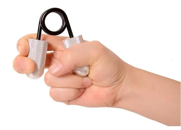 5 кг профессиональный тип захвата рукоятка металлический палец силы Захваты портативный ручной тренажер Exercier