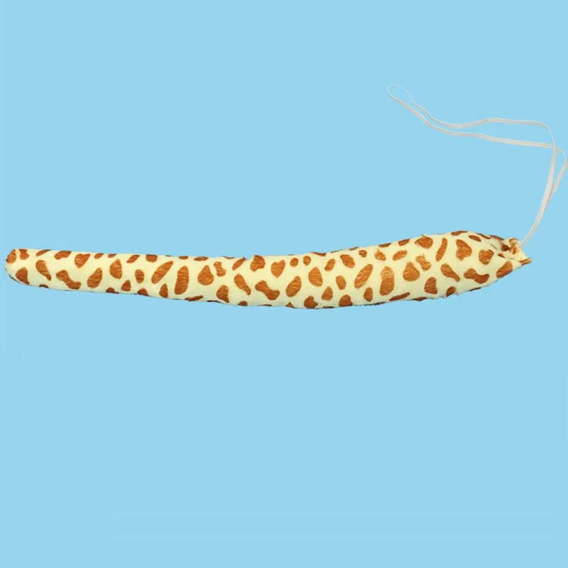 30 см хвост животного Жираф Тигр дьявол хвосты для детей костюм для косплея Для Взрослых реквизит ролевые игры Хэллоуин Пурим день рождения
