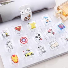 Cartoon Case For Apple Airpods Case Cover Cute Wireless Bluetooth Earphone Case For Airpods Headphone Hard Protective Cover
