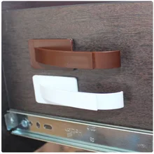 1 шт. Детская безопасность невидимые встроенные Детские замки для ящиков безопасности шкафа дверной замок анти-наконечник устройства