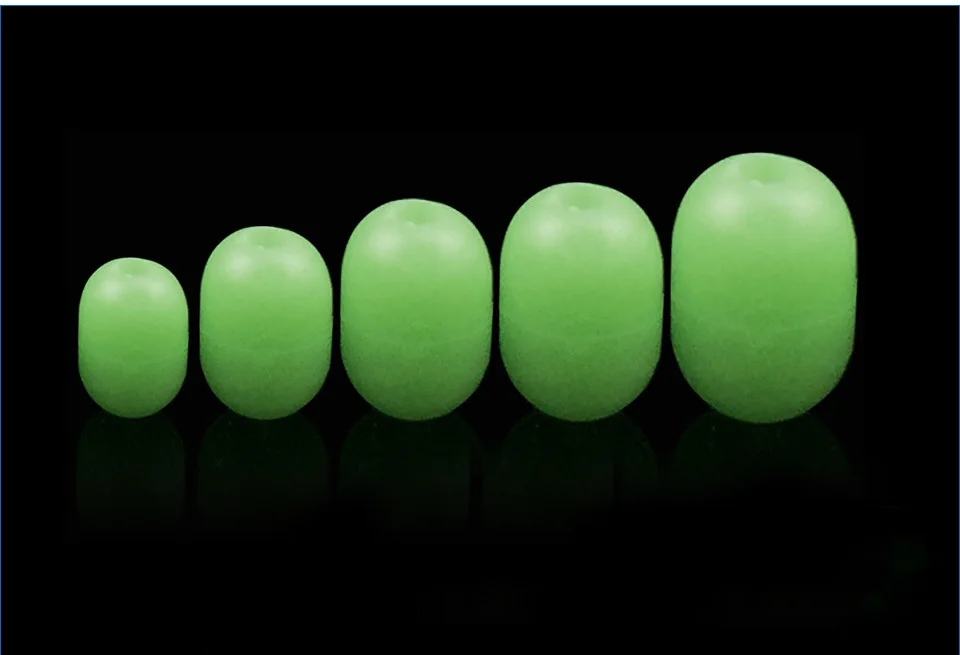 GLUREE-100PcsLot-Cyclindrical-Soft-Luminous-Fishing-Beads-Green-Glow-in-Dark-Lure-PVC-Floating-Fishing-Tackle-Accessories_02