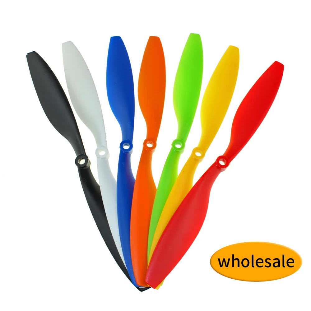 

Wholesale 10pcs 5 pairs ABS 1045 10"*4.5" Blade Propeller props For RC 4-axis Multicopter Quadcopter