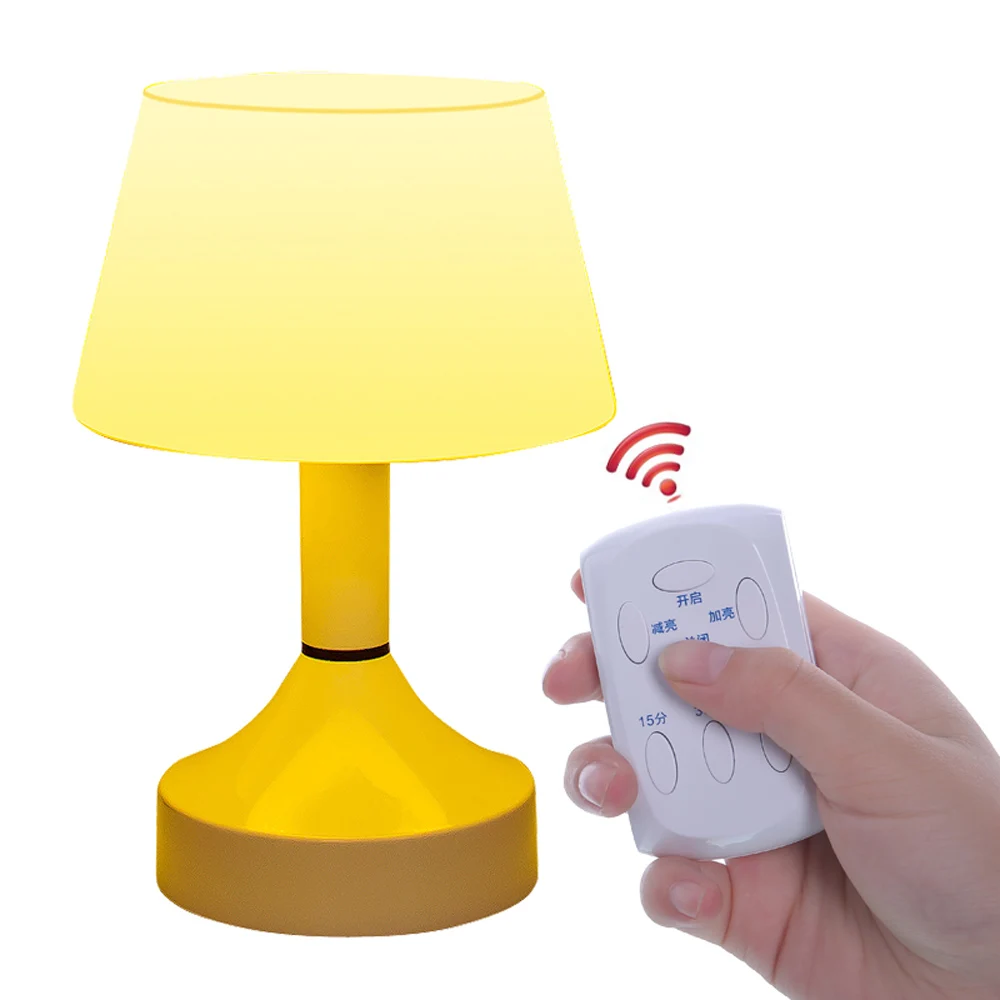 

Jiawen LED Desk Lamp Eye Protection Remote Control USB Table Lamp Reading Room Lamp Rechargeable