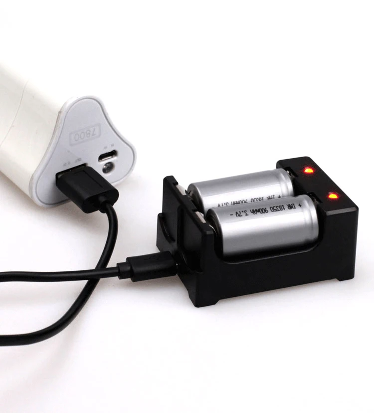 

Zhiyun 18350 or 18650 Battery Charger for Zhiyun Z-ONE PRO, Z1-RIDER, Z1-SMOOTH C Zhiyun EVO 1pcs (Battery is not include)