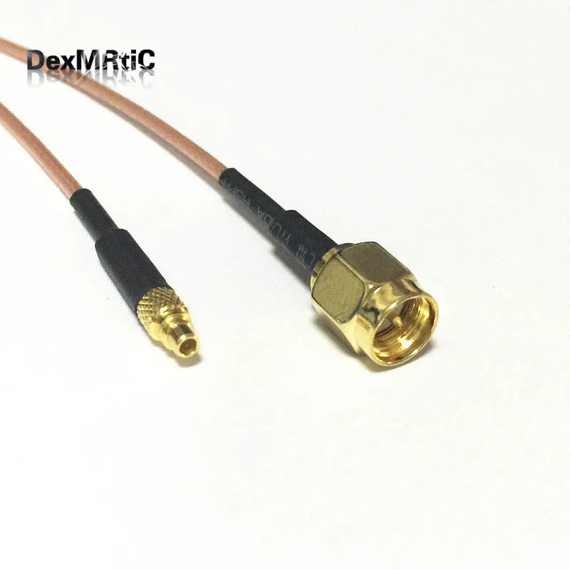 1 шт. SMA штекер MMCX Мужской прямой кабель Пигтейл адаптер RG178 15 см/30 см/50 см|adapter