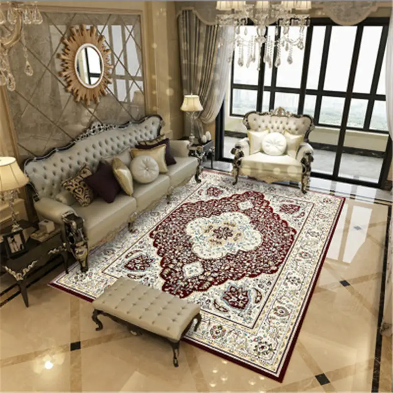 Classic Vintage Persian Carpets And Rugs Large Moroccan Style Carpet For Home Livingroom Bedroom Coffee Table Area Rugs Tapete