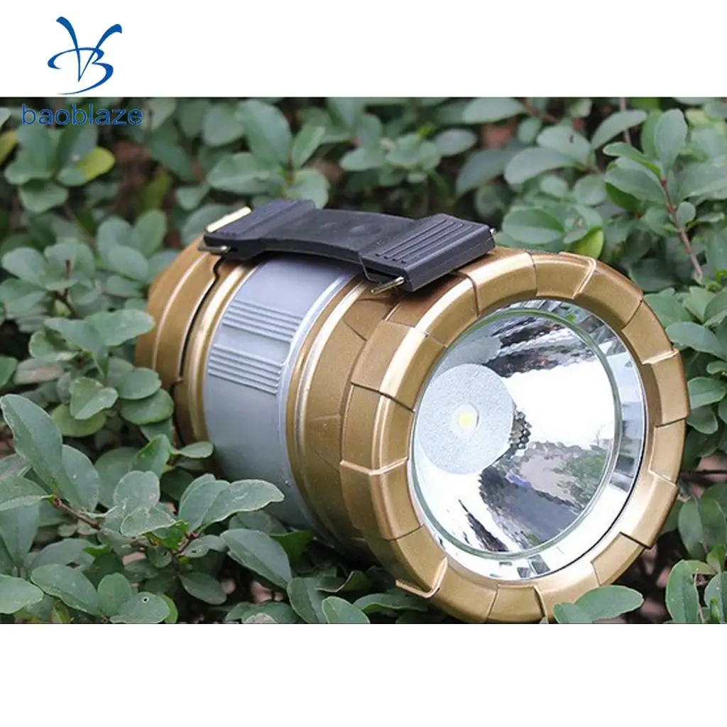 Portable Solar USB Charging Rechargeable Outdoor Camping Tent Lights 