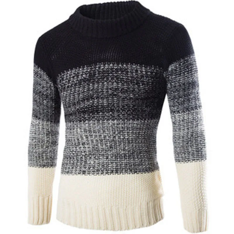2022 Mens Sweaters Pullover New Brand Winter Striped Quality Men Casual  Cotton Male Wool Sweater Fashion Pull Pulover Clothing - AliExpress