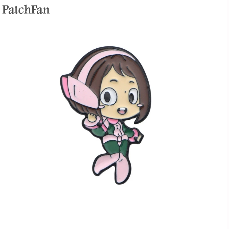 Patchfan 6 шт./компл. мультфильм цинка Pin мой герой булавки броши для мужчин и женщин