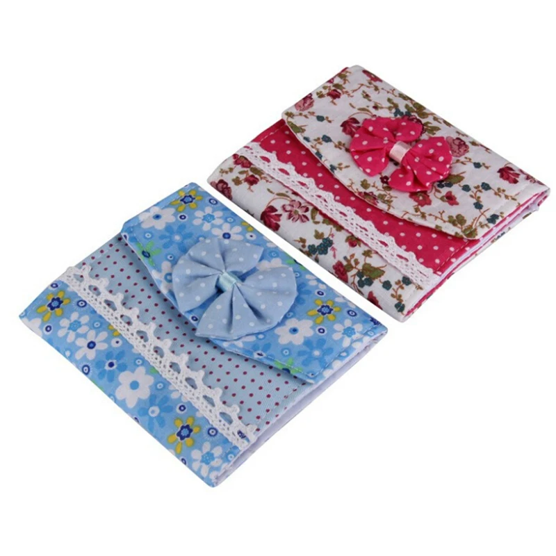 1 шт. Женский органайзер для мешков с бантом|pad purse|napkins organizersanitary napkin bag holder |