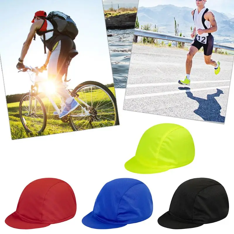 

Cycling Cap Quick Dry Sweat Absorb Breathable Hat Sun Cap Outdoor Sports Hiking Fishing Universal Free Size Headband Helmet