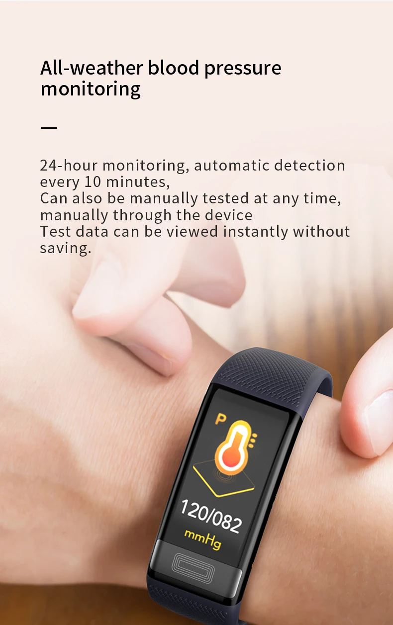 Congdi C20S фитнес кронштейн с ECG PPG диаграмма кровяное давление пульсометр смарт-браслет для IOS Android телефон