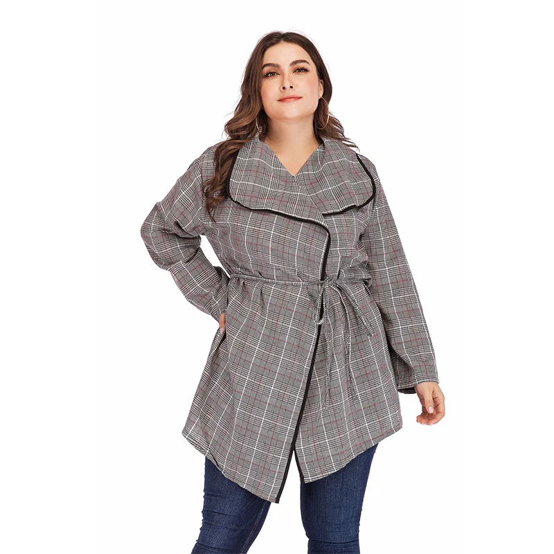 

Maternity Coat Ladies Shirt 2019 Spring New Hot Big Size Plaid Striped Cardigan Long Sleeve Lapel Cotton Maternity Clothing