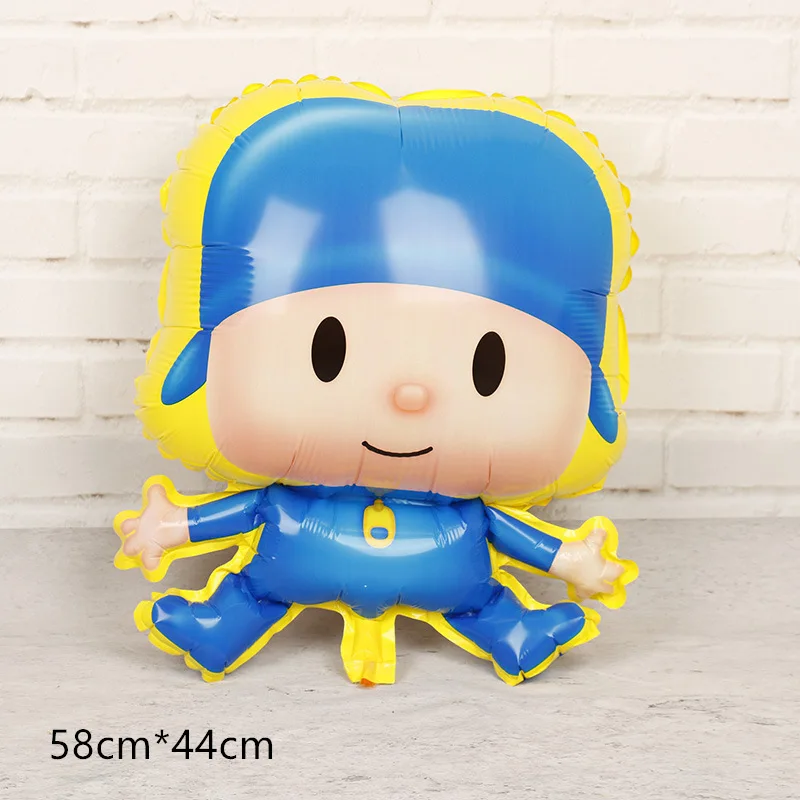 1 шт. Pocoyo Фольга воздушные шары мультфильм Baby Shower счастливые День рождения