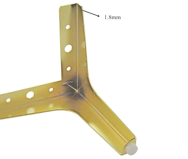 4 аппаратное обеспечение металлические ножки для мебели для квадратного шкафа ножки деревянного стола золото для дивана ноги кровать