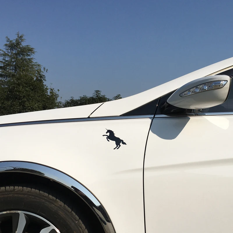 BEMOST 2019 новый автомобильный Стайлинг легенды животные Единорог Лошадь бег