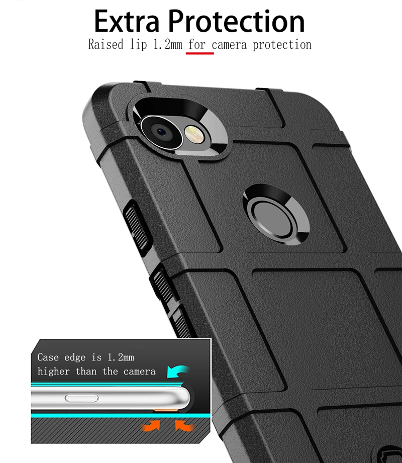 Прочный щит подушки безопасности Чехол для Google Pixel 3XL противоударный кремния