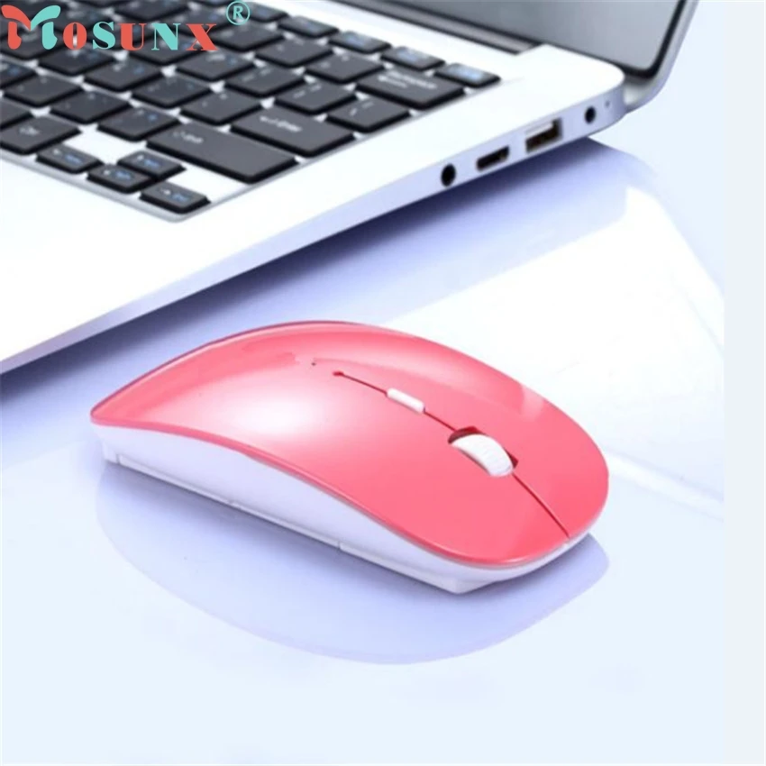 

mosunx Best Mecall Tech 2400 DPI 4 Button Optical USB Wireless Gaming Mouse Mice For PC Laptop Whoelsale #17.33
