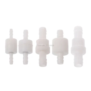 

New Arrive Plastic One-Way Non-Return Water Inline Fluids Check Valves for Fuel Gas Liquid Whosale&Dropship