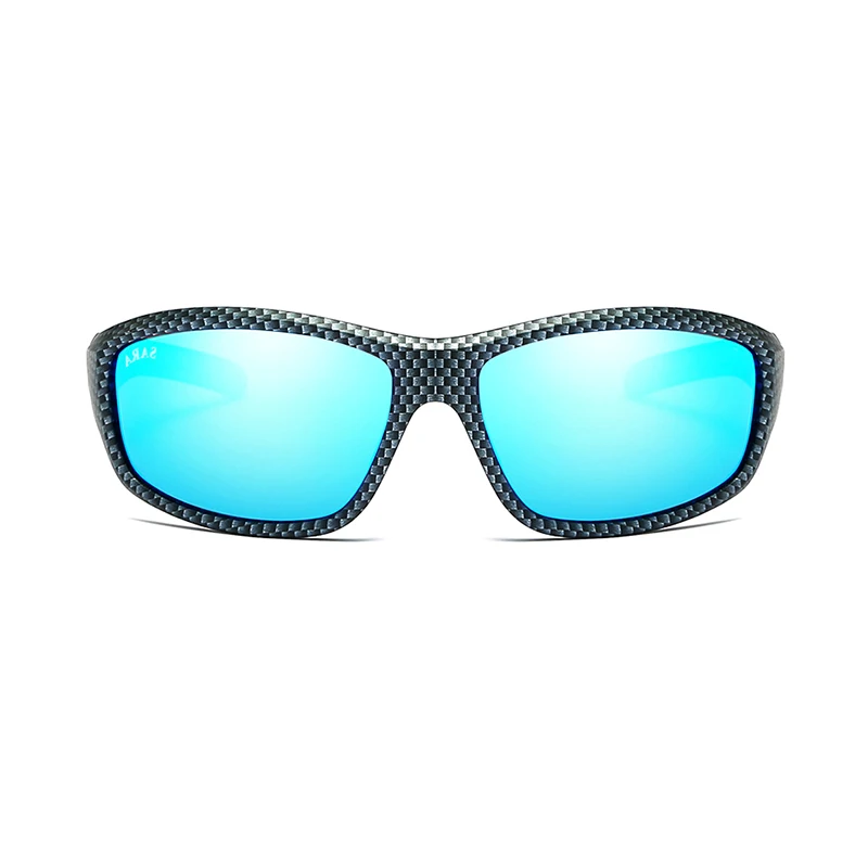 KDEAM, активный образ жизни, мужские солнцезащитные очки, поляризационные, без искажений, UV400, всадники, солнцезащитные очки, спортивные, со специальным принтом, дизайн