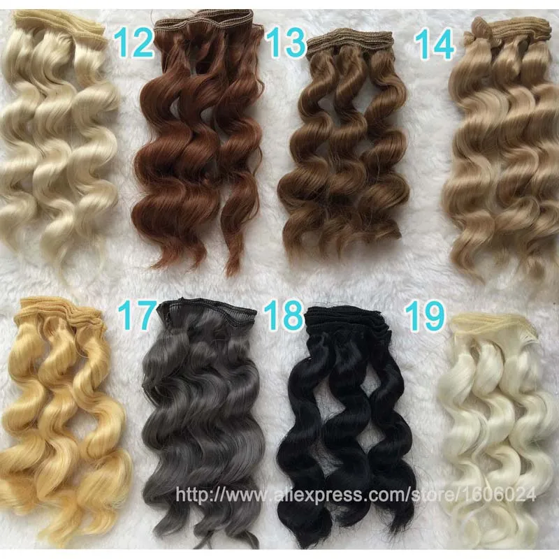 Оптовая продажа новые кукольные парики ручной работы 15 шт./лот 1/3 1/6 1/4 SD BJD