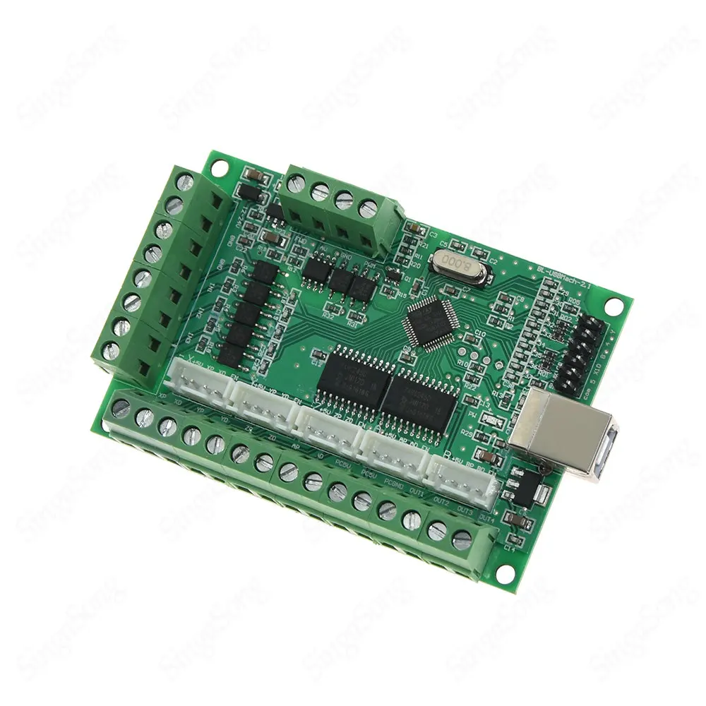 5 Axis MACH3 CNC Breakout Board Card 1000KHz USB машина для гравировки карт управления