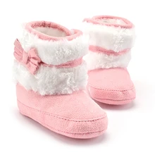 Г. Новые теплые ботинки ручной работы для детей ясельного возраста, для мальчиков и девочек, Нескользящие флисовые ботинки для детей зимняя обувь для детской кроватки, Зимние ботиночки
