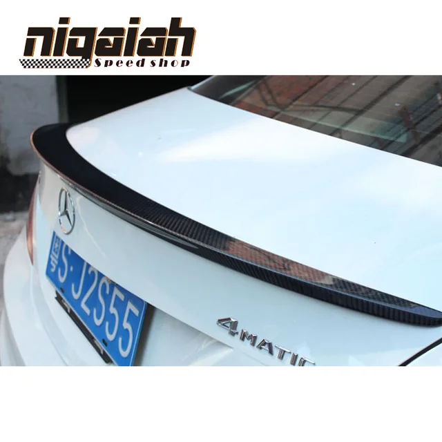 

For Mercedes CLA Spoiler CLA45 W117 C117 Carbon Fiber Rear Trunk Wings Spoiler CLA 200 250 260 2013 2014 2015 2016
