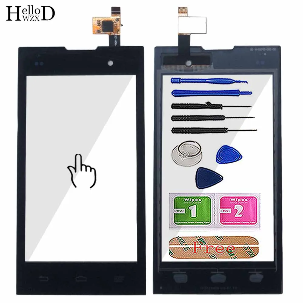 

A+++ Quality Touch Glass For ZTE Kis 2 Max V815 V815W Touch Screen Digitizer Panel Front Glass Lens Sensor Rlace Free Shipping