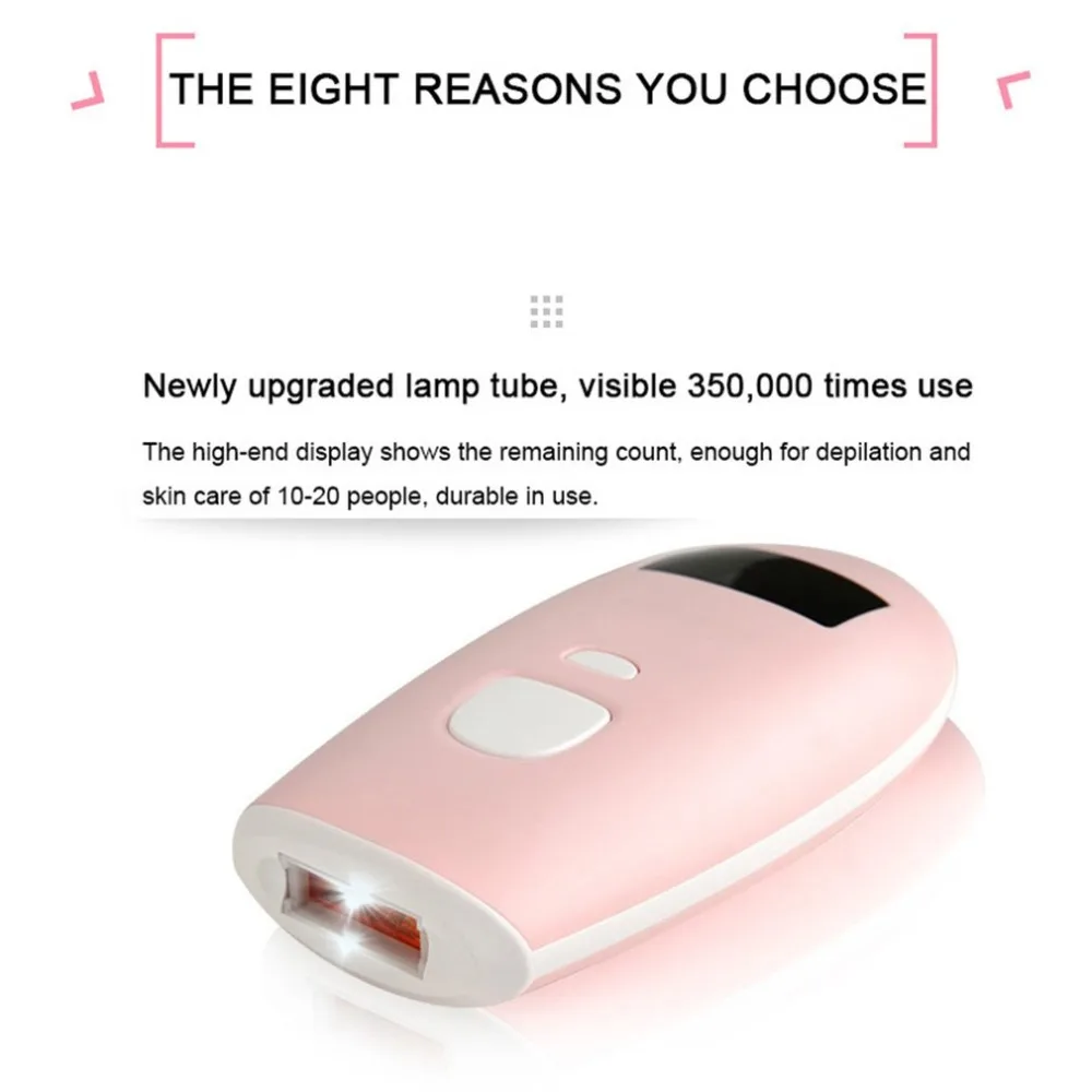 

Laser Hair Removal Equipment Body Lip Sputum Private Parts Pubic Hair Shaving Machine Photon Permanent Home Use