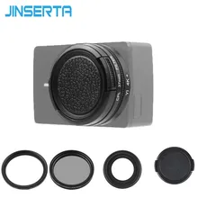 JINSERTA UV CPL Lens Filter+Adapter Ring+Lens Cover for Xiaomi Yi 4K/4K+ Action Camera Lens Accessories High Quality JINSERTA UV CPL Lens Filter+Adapter Ring+Lens Cover for Xiaomi Yi 4K/4K+ Action Camera Lens Accessories High Quality