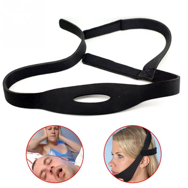 

Neoprene Stop Snoring Belt Anti Snore Chin Strap Sleep Apnea Chin Jaw Support Strap for Men Women