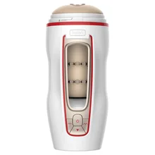 Leten Automatic Male Masturbator Artificial Vagina Real Pussy Masturbator For Man Telescopic Masturbators Sex Toys For Men
