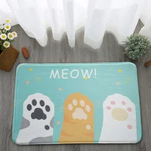 WINLIFE мультфильм стиль входная дверь коврик Детские комнаты коврик водопоглощающий коврик для спальни/ванной/кухни прикроватный коврик моющийся Мат