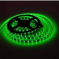 LED Strip 5050 RGB Black PCB DC 12V Flexible Light 60 led/m SMD 5050 Strip Lamp Waterproof RGB/White/Warm White/Blue/Green/Red 2