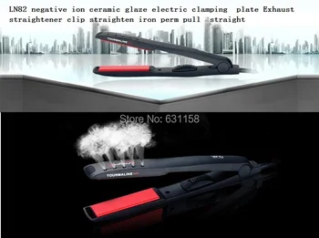 

Hair Curler Negative Iron Ceramic Glaze Clamping 2 in 1 Curler and Straightener Clip Straighten Iron Straight Freeshipping