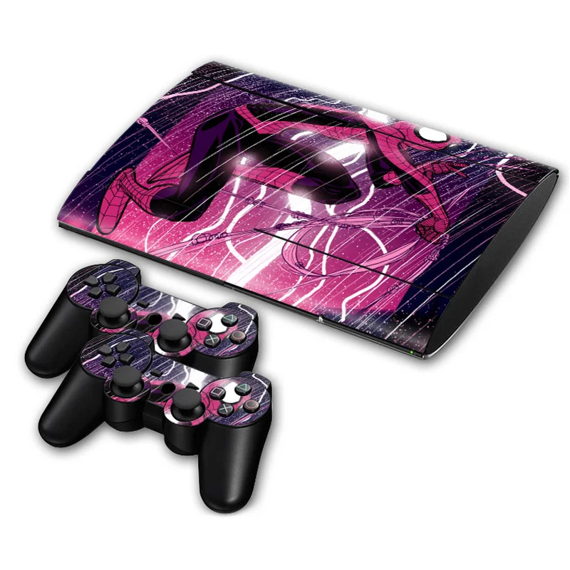 

free drop SHIPPING China factory super skin sticker with cheap price for ps3 super slim 4000 #TN-P3Slim4000-0572