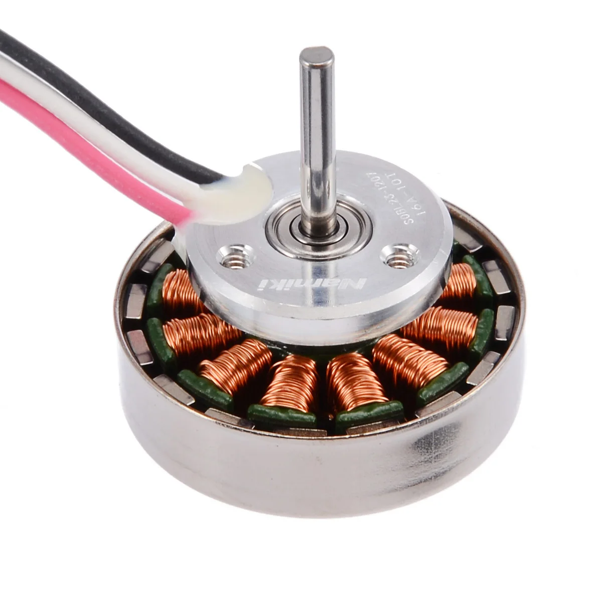 1.38A Three-Phase Brushless Motor DC 5V-12V 16-Pole External Rotor No-load Current 0.127A Resistance Current for Car Quadcopter