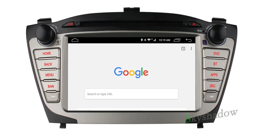 Sale C500 1024X600 4G SIM Android 6.0 Car DVD Player For Hyundai IX35 Tucson 2009-2014 RDS Radio GPS Bluetooth wifi 2GB RAM 16GB ROM 10