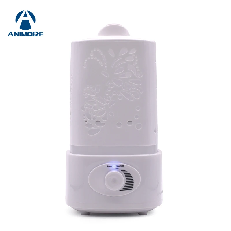 ANIMORE Ultrasonic Air Humidifier for Home Essential Oil Diffuser Mist Maker for Office 7 Color LED Aroma Diffusor Humidifier-1B ANIMORE Ultrasonic Air Humidifier for Home Essential Oil Diffuser Mist Maker for Office 7 Color LED Aroma Diffusor Humidifier-1B