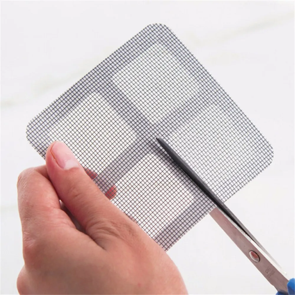

3pcs / set Anti-Sticker Gauze Door Mosquito net Easy Repair 2019 Subsidy Stick Easy Repair Gauze window Bonding Patches